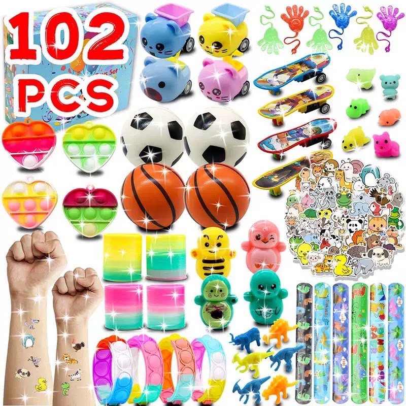 102pcs Fidget Toys Pack Kids Party Bag Australia - KOI KOI INBOX