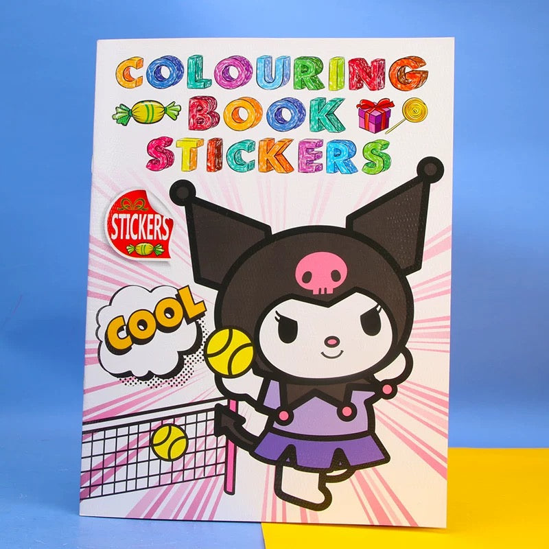 KRM Stickers and Colouring Book (A4)