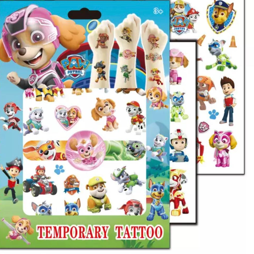 PP Temporary Tattoo (4 sheets)