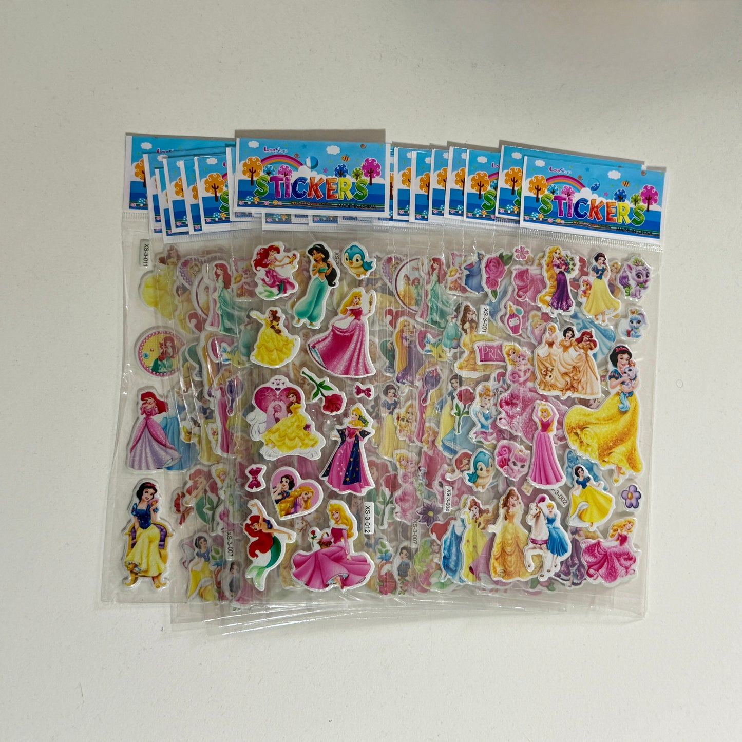 P Stickers (5 Sheets)