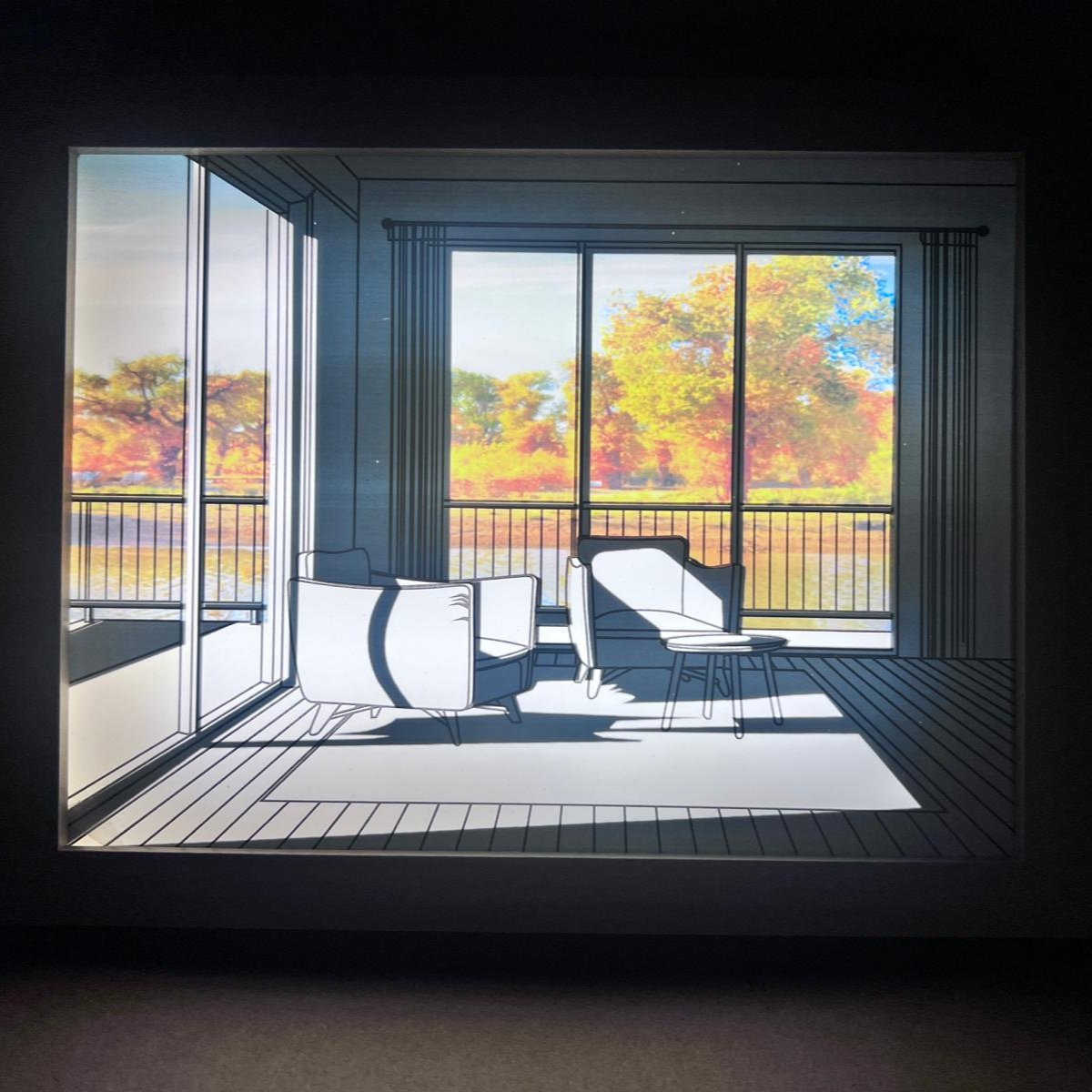 Photo Frame Design Night Light
