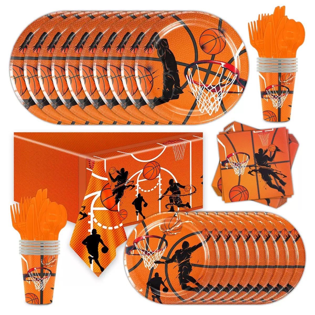 Basketball Tableware Kids Party Bag Australia - KOI KOI INBOX