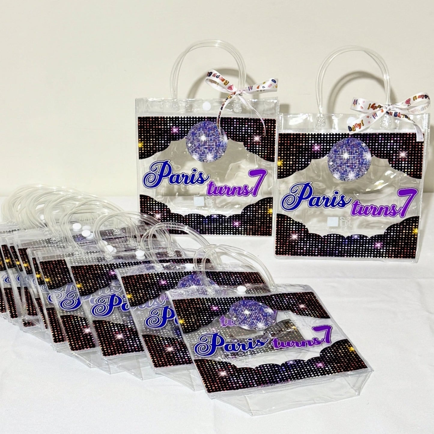 Disco Ball Personalised Party Bag Kids Party Bag Australia - KOI KOI INBOX