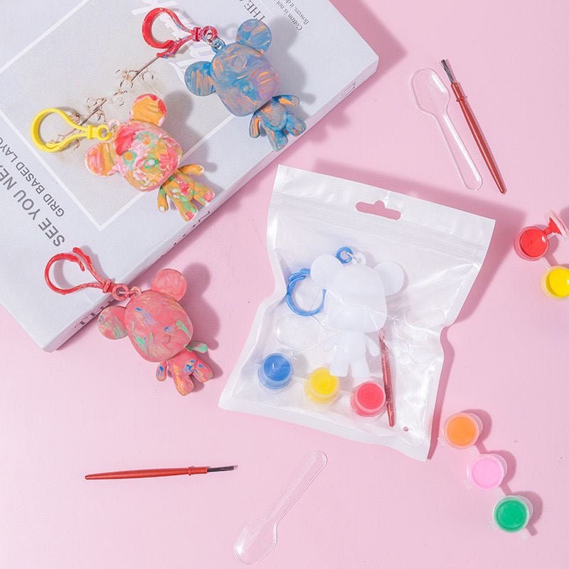 DIY Bear Keychain Kids Party Bag Australia - KOI KOI INBOX