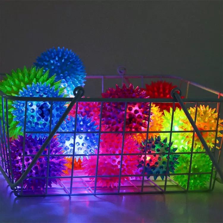 Flashing Spiky Sensory Ball Kids Party Bag Australia - KOI KOI INBOX