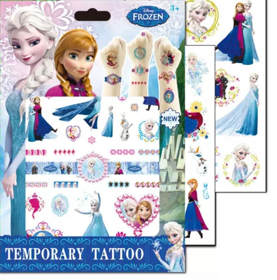 FZ Temporary Tattoo (4 sheets) Kids Party Bag Australia - KOI KOI INBOX