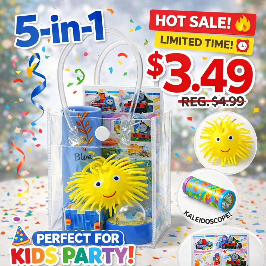 Kids Party Value Bag (5 items) Kids Party Bag Australia - KOI KOI INBOX
