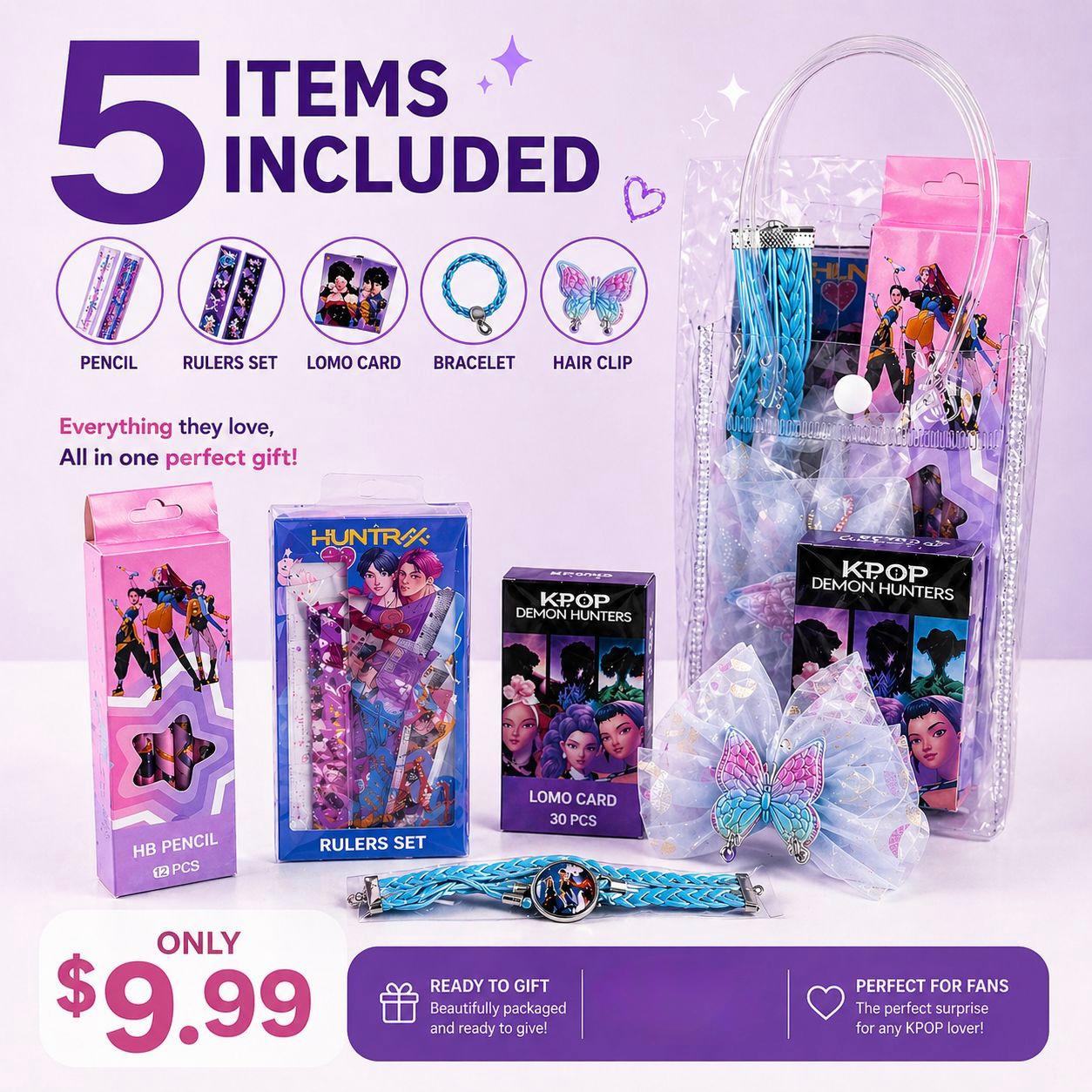 Kpop Demon Hunters Bundle Bag Kids Party Bag Australia - KOI KOI INBOX