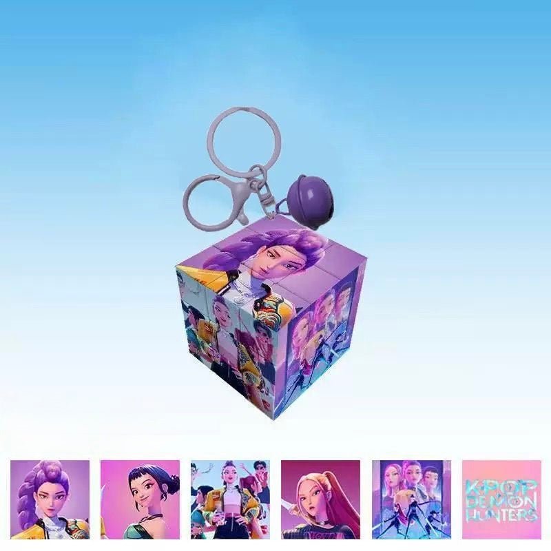 Kpop Demon Hunters Rubik Keychain Kids Party Bag Australia - KOI KOI INBOX