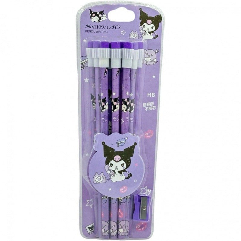 KRM Pencils pack (12 pieces) Kids Party Bag Australia - KOI KOI INBOX