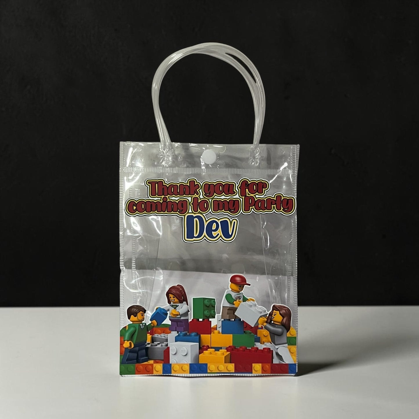 Lego Personalised Party Bag Kids Party Bag Australia - KOI KOI INBOX