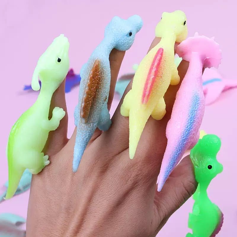 Slingshot Dinosaur Finger Toy Kids Party Bag Australia - KOI KOI INBOX