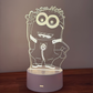 MN 3D Night Light (7 Colours)