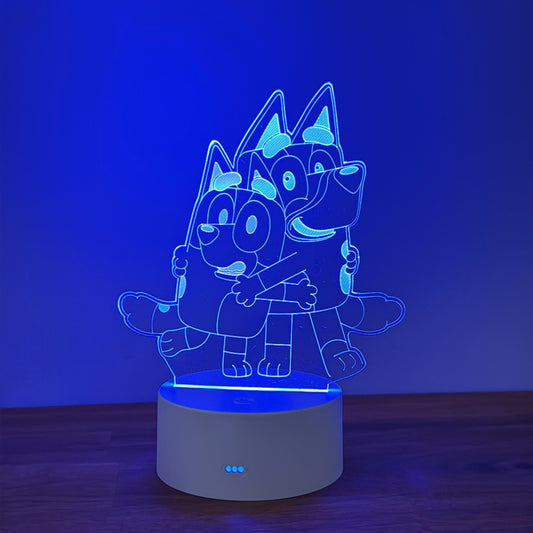 BLY 3D Night Light (7 Colours)