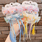Ribbon & Pearl Hair Clips