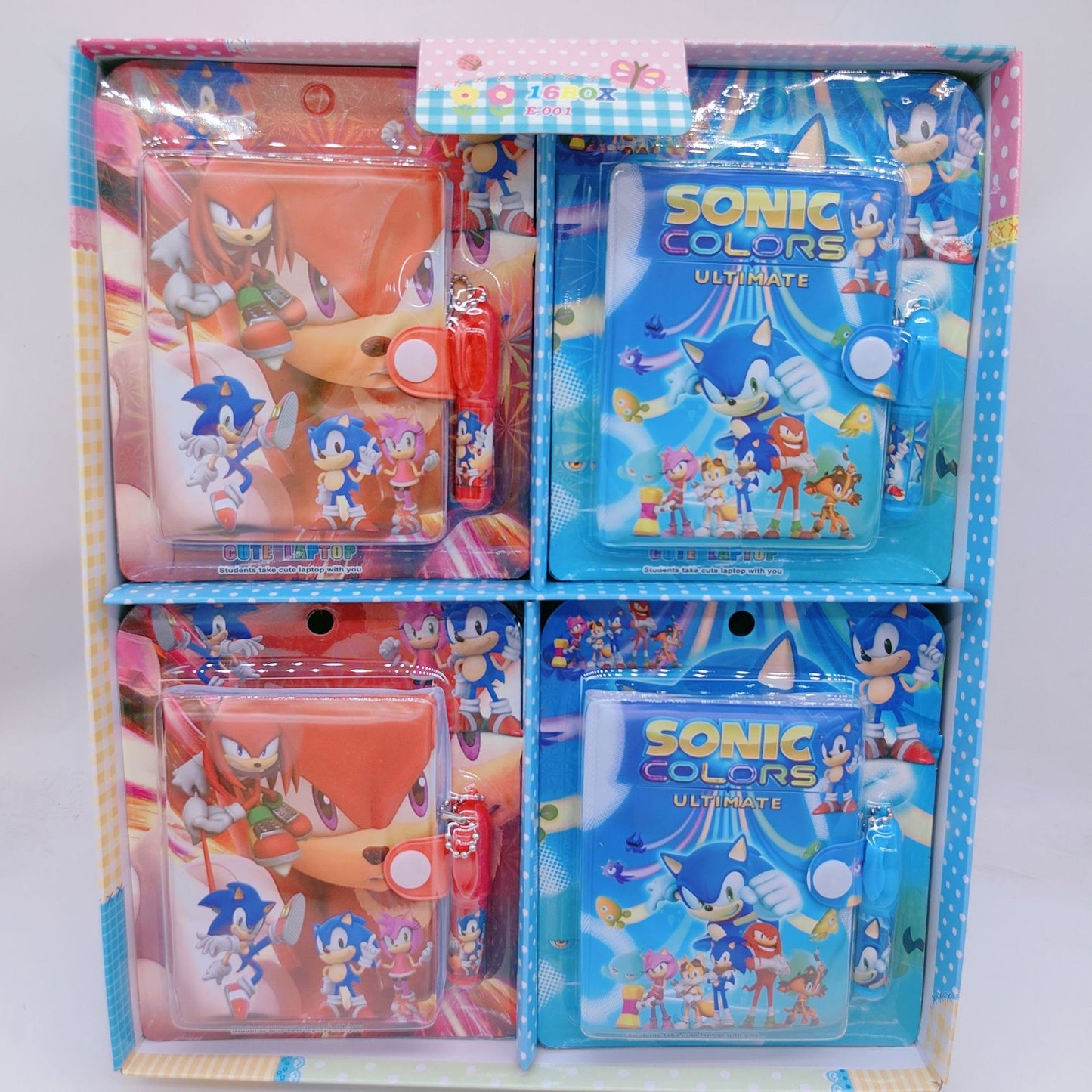 Sonic Mini Notebook with Pen