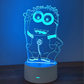 MN 3D Night Light (7 Colours)