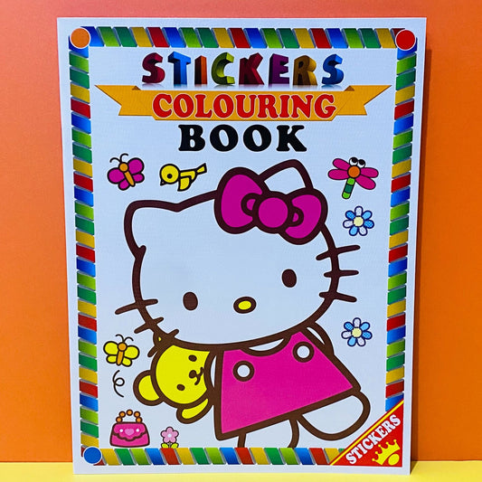 HK Stickers and Colouring Book (A4)