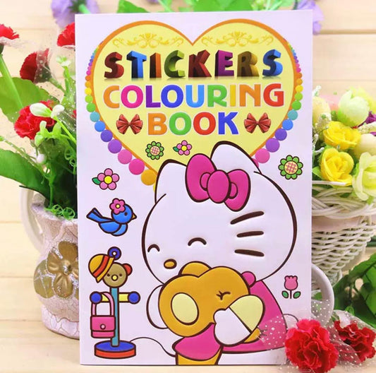 HK Stickers and Colouring Book (A5)
