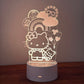 SR 3D Night Light (7 Colours)