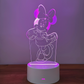 MM 3D Night Light (7 Colours)