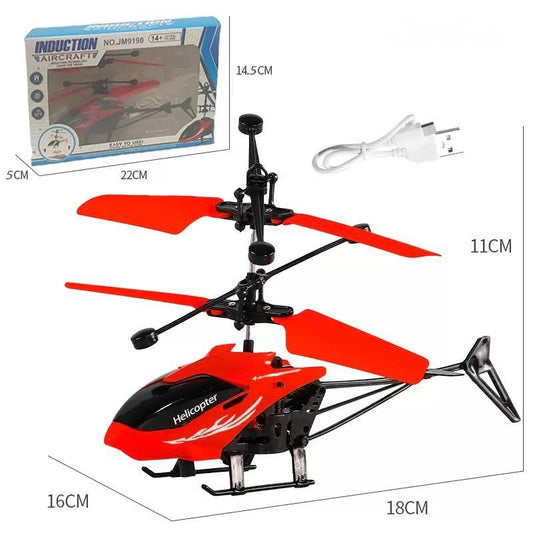 Helicopter (Hand sensing and Remote control)