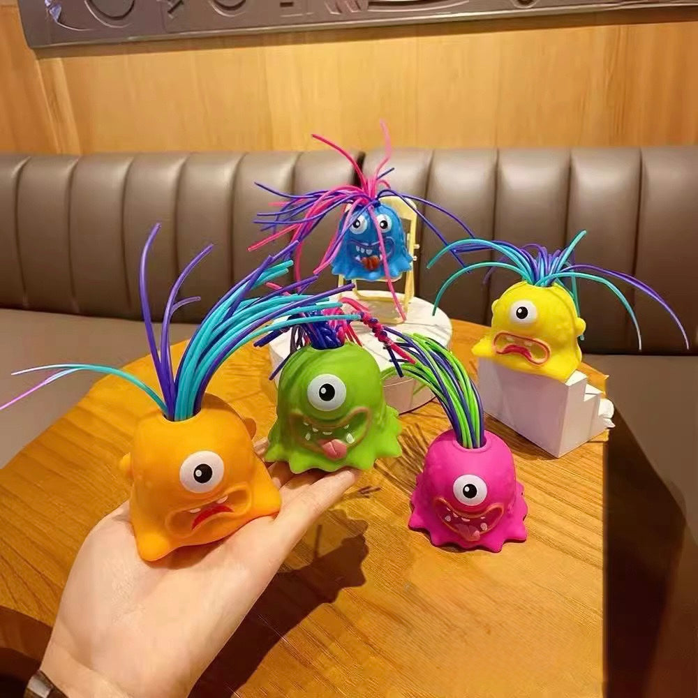 Pull Monster Hair Toy