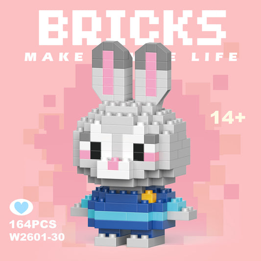 Police Rabbit Bricks