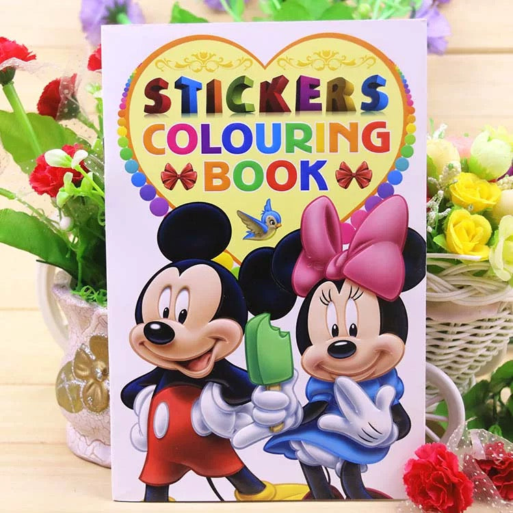 MM Stickers and Colouring Book (A5)