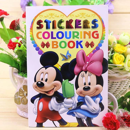 MM Stickers and Colouring Book (A5)