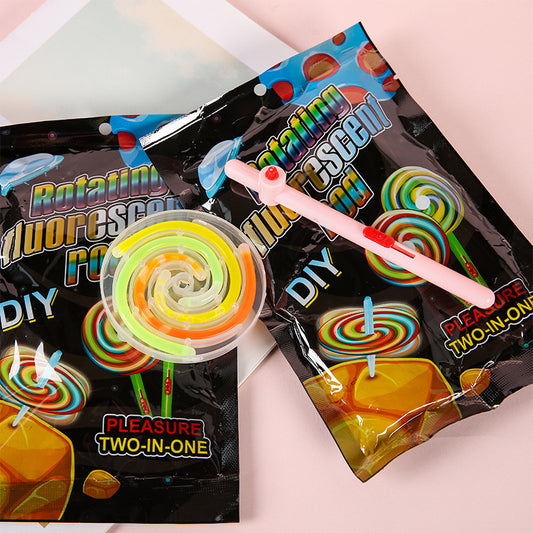 Rotating Fluorescent Rod Toy