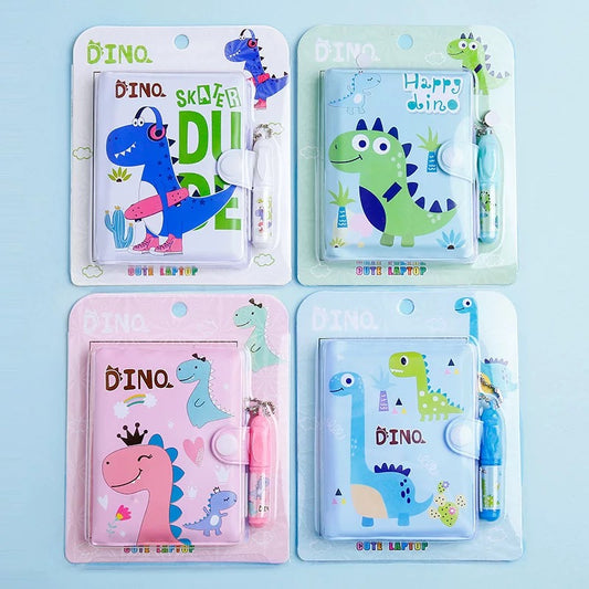 Dinosaur Mini Notebook with Pen