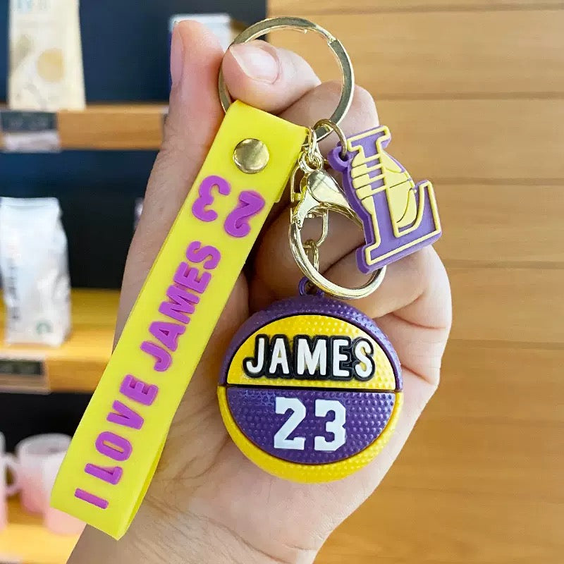 Basketball Keychain