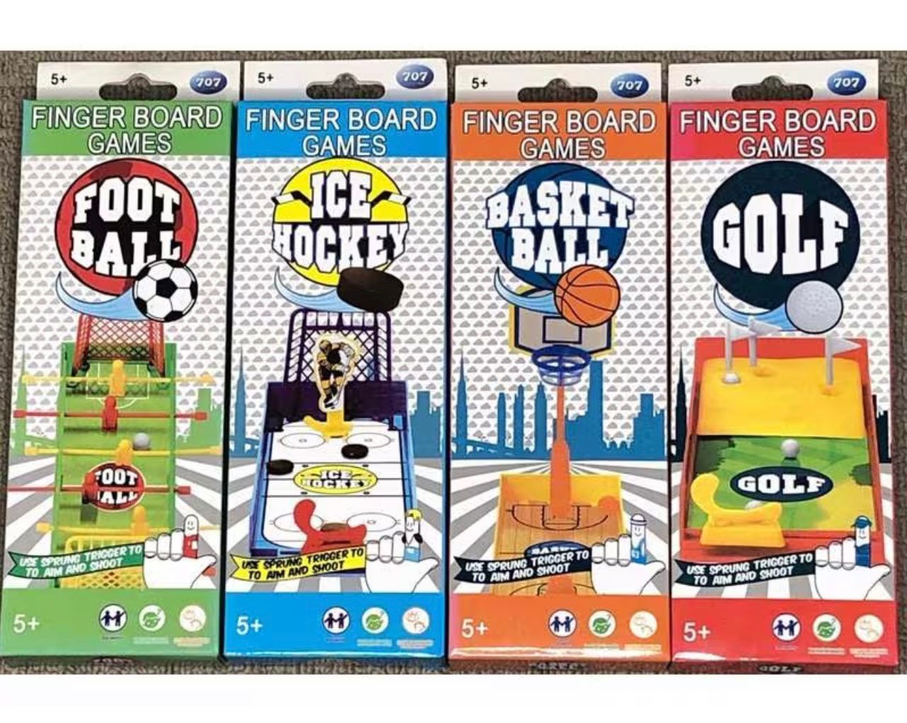 Sport Finger Board Games (4 Design)