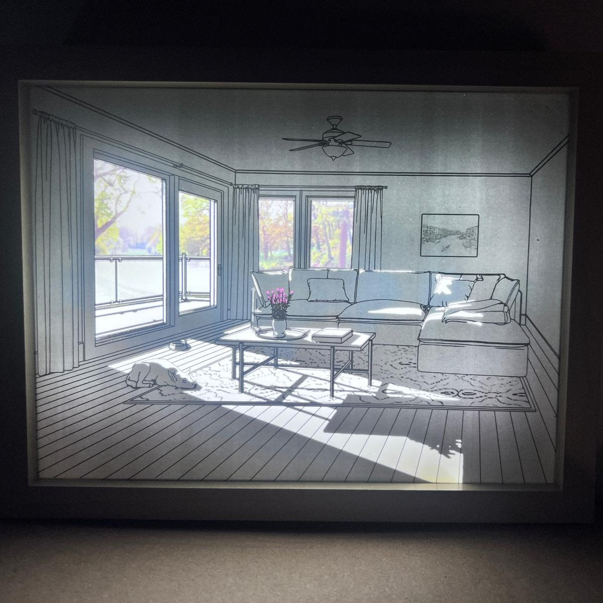 Photo Frame Design Night Light