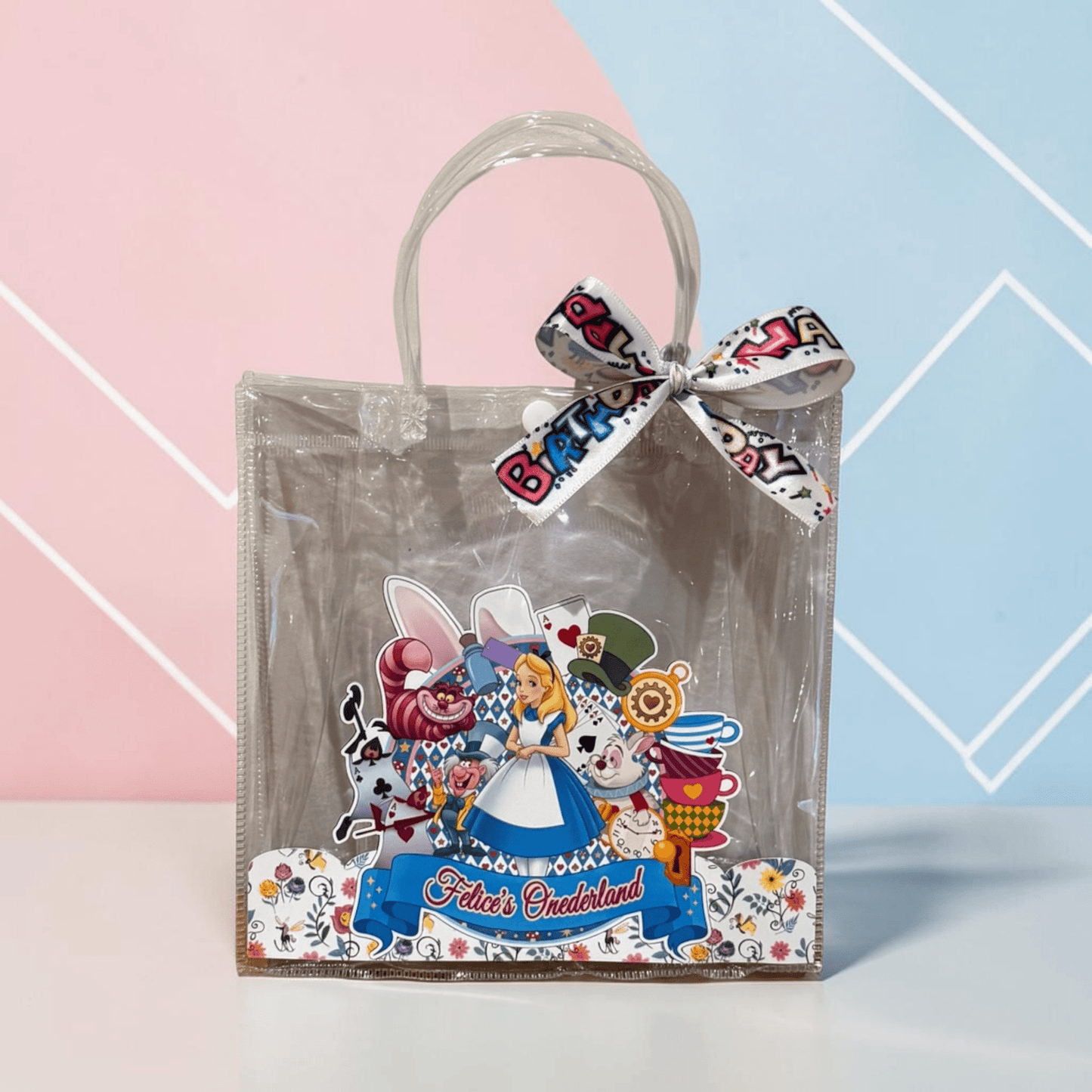 Alice In The Wonderland Personalised Party Bag Kids Party Bag Australia - KOI KOI INBOX