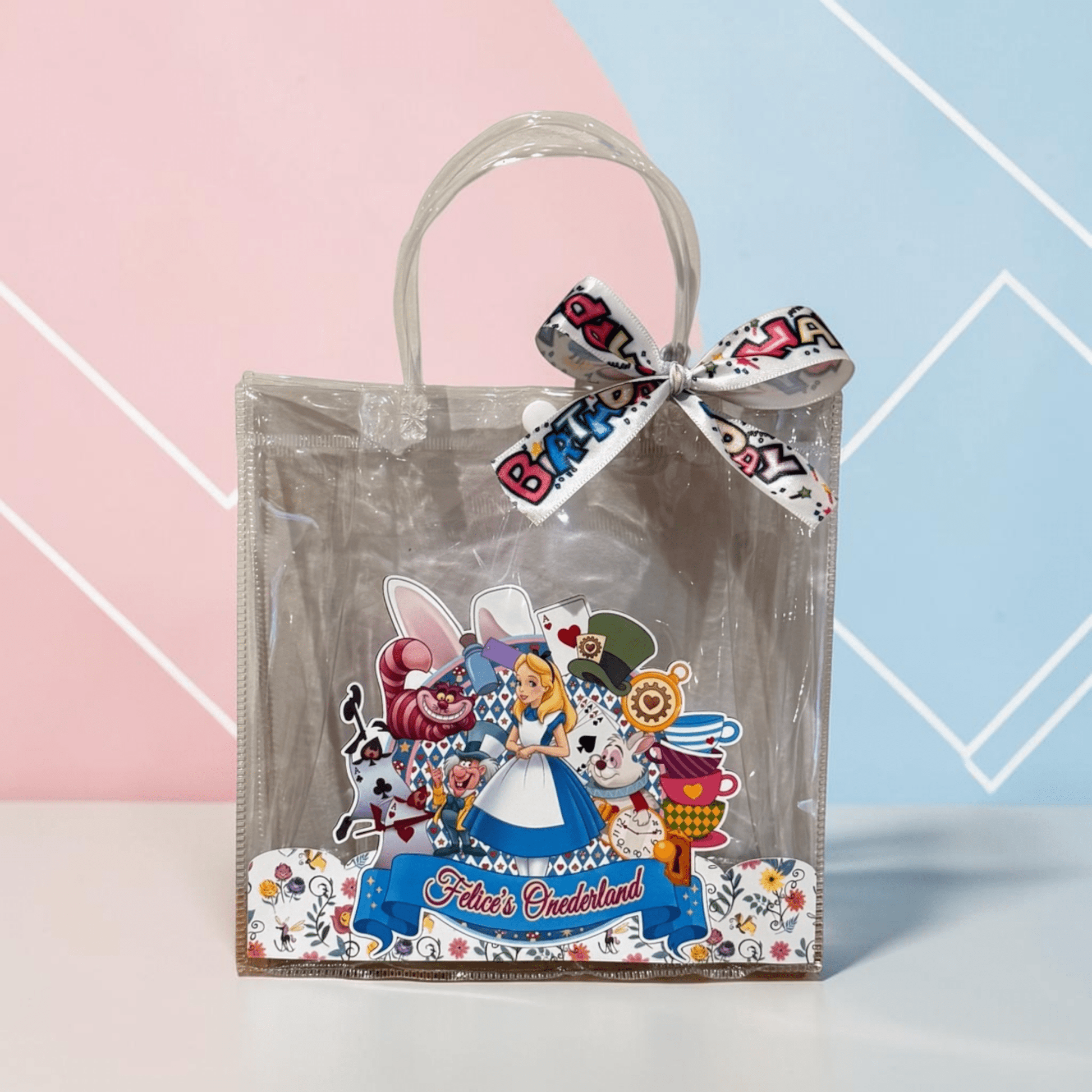 Alice In The Wonderland Personalised Party Bag Kids Party Bag Australia - KOI KOI INBOX