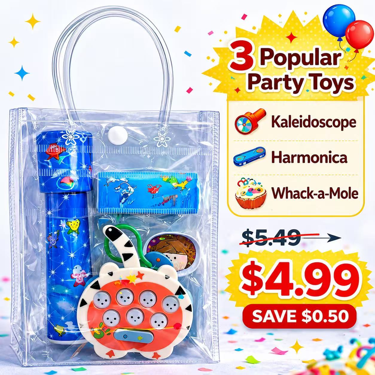 All Kids Fun Bundle (3 items) Kids Party Bag Australia - KOI KOI INBOX