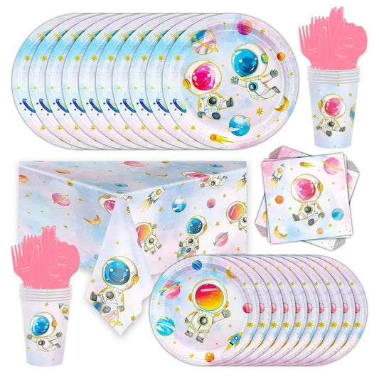 Astronaut Tableware Kids Party Bag Australia - KOI KOI INBOX