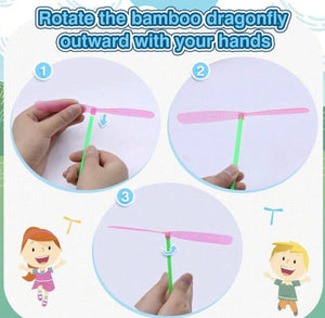 Bamboo Dragonfly (12 in a pack) Kids Party Bag Australia - KOI KOI INBOX