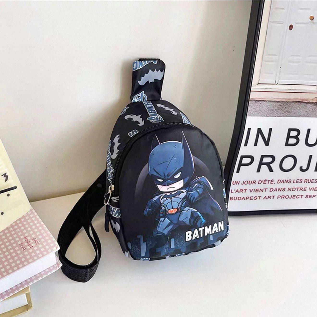 Batman Sling Bag Kids Party Bag Australia - KOI KOI INBOX