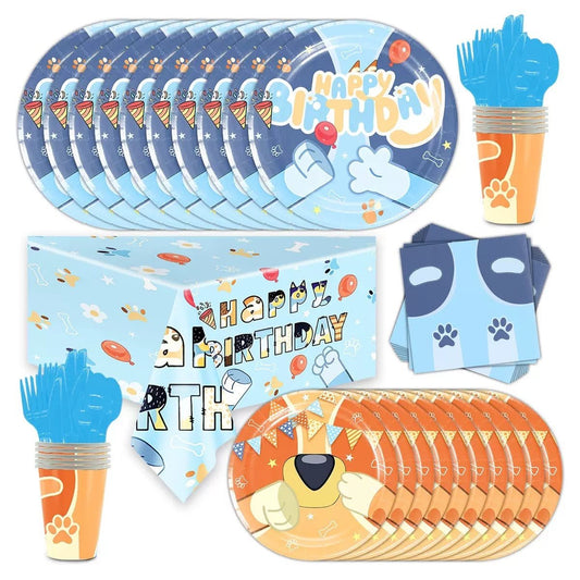 Bluey Tableware Kids Party Bag Australia - KOI KOI INBOX