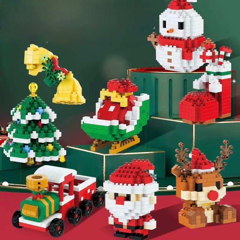 Christmas Bricks (Assorted Designs) Kids Party Bag Australia - KOI KOI INBOX