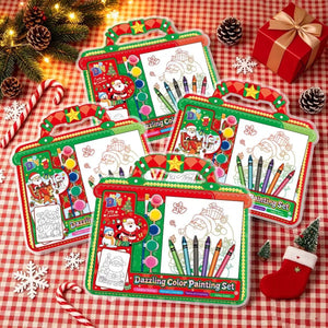 Christmas Colour Painting Set Kids Party Bag Australia - KOI KOI INBOX