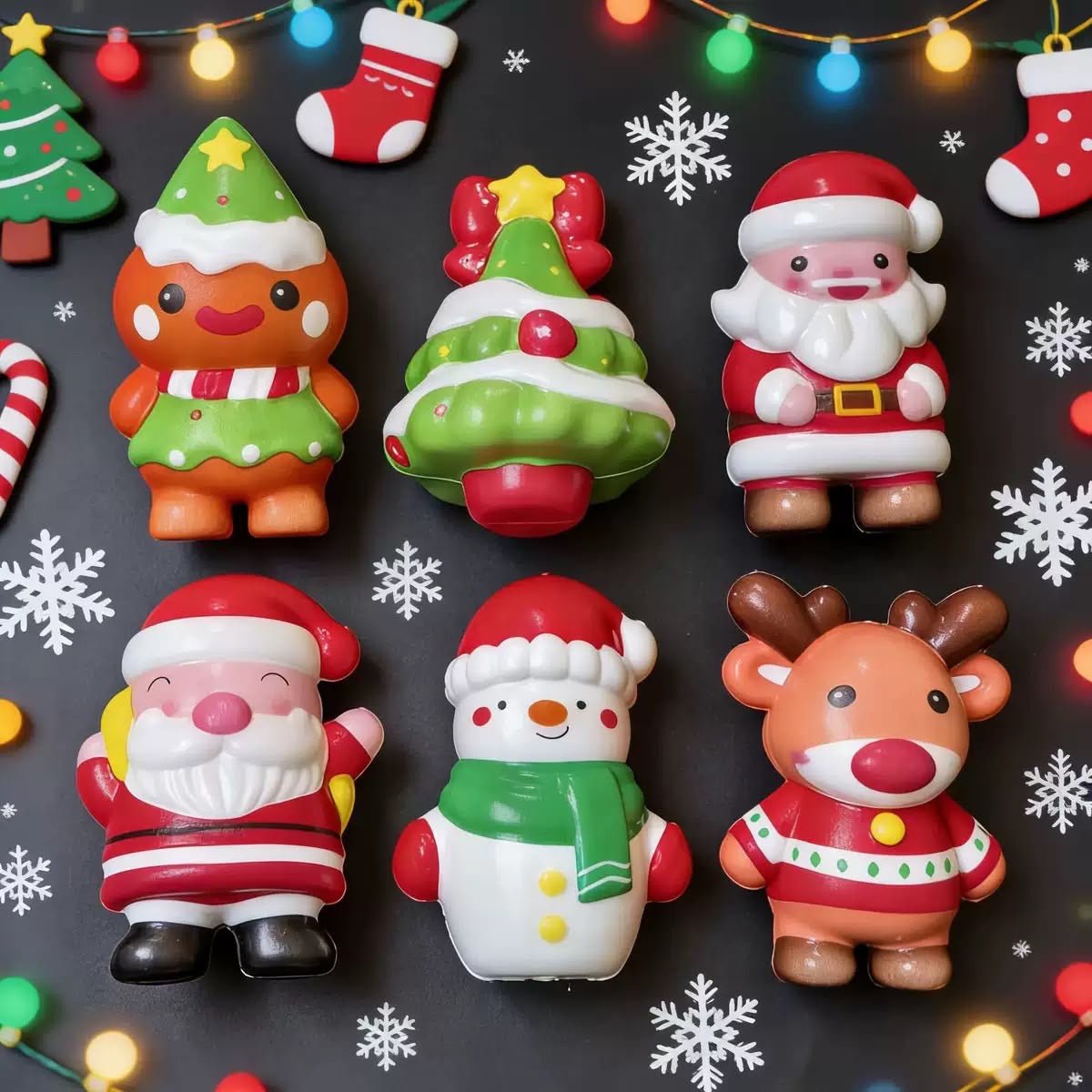 Christmas Design Squishy Toy Kids Party Bag Australia - KOI KOI INBOX