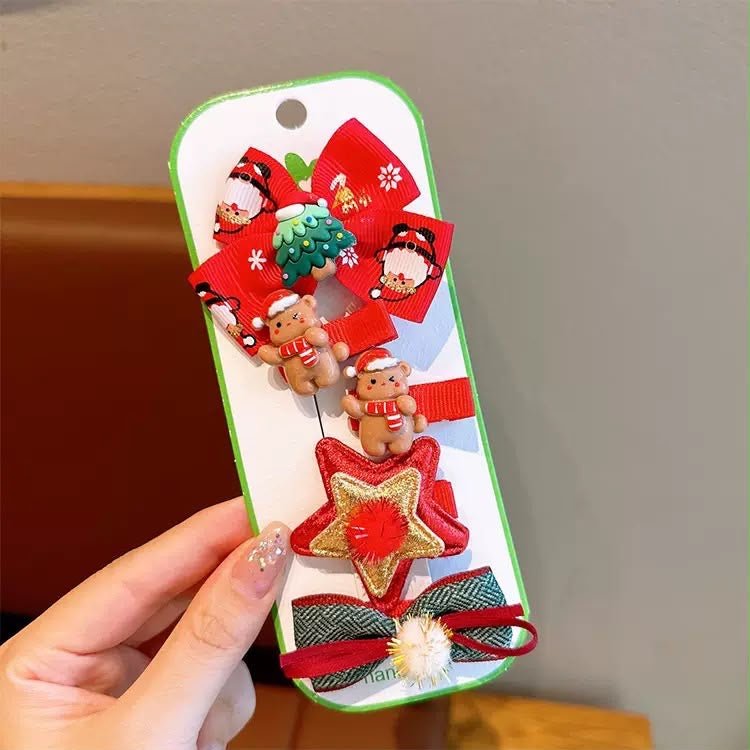 Christmas Hair Clips Kids Party Bag Australia - KOI KOI INBOX