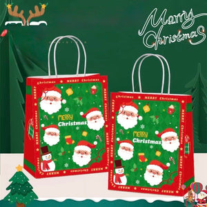 Christmas Paper Bag (12 pieces) Kids Party Bag Australia - KOI KOI INBOX