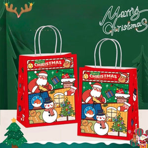 Christmas Paper Bag (12 pieces) Kids Party Bag Australia - KOI KOI INBOX