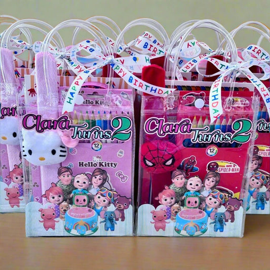 COCOMELON Personalised Party Bag Kids Party Bag Australia - KOI KOI INBOX
