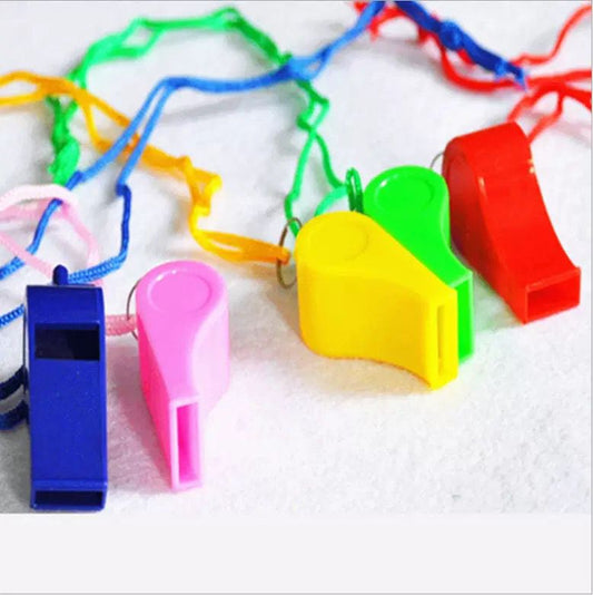 Colourful Whistle (24 per pack) Kids Party Bag Australia - KOI KOI INBOX